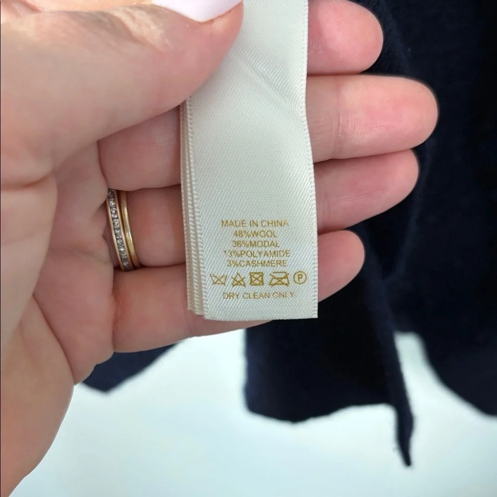 Kate Spade New York Amari Wool Blend Boatneck Sweater - S -